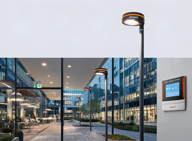 LEDVANCE connected commercial luminaires project